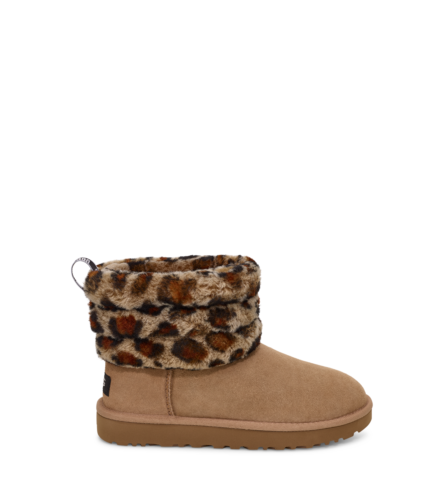 Women s Fluff Mini Quilted Leopard Boot UGG Official